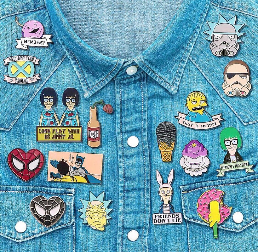 Now in Stock: Get A Life Designs pins!