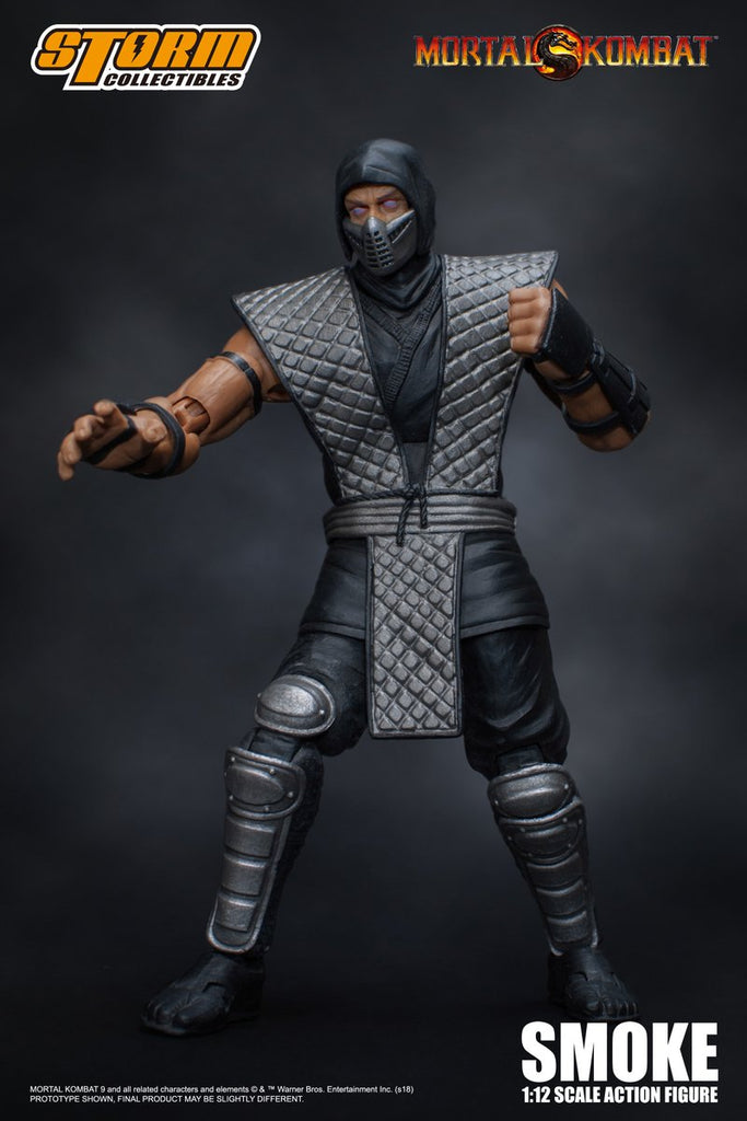 Coming Soon: Smoke - Mortal Kombat 1:12 Action Figure by Storm Collectables