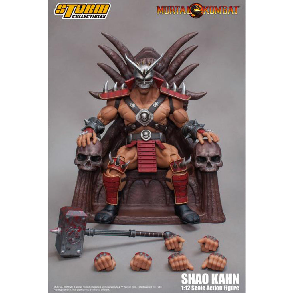 Now Available: Shao Kahn - Mortal Kombat 1:12 Action Figure by Storm Collectables