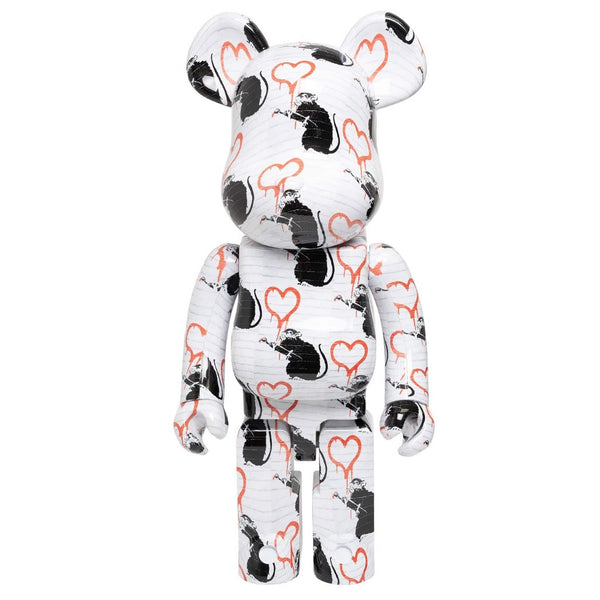 Love Rat Banksy 1000% Bearbrick by Medicom