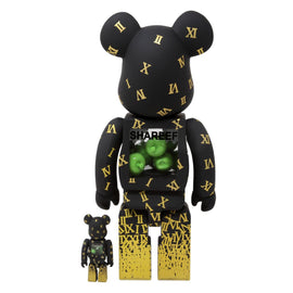 Shareef #3 400% + 100% Bearbrick Combo by Medicom