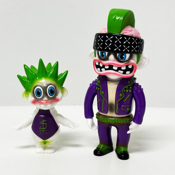ブラックブックトイ Blackbook toy suicidal スーサイダル SpikyBabyPunkRockBoyPurplep1_g