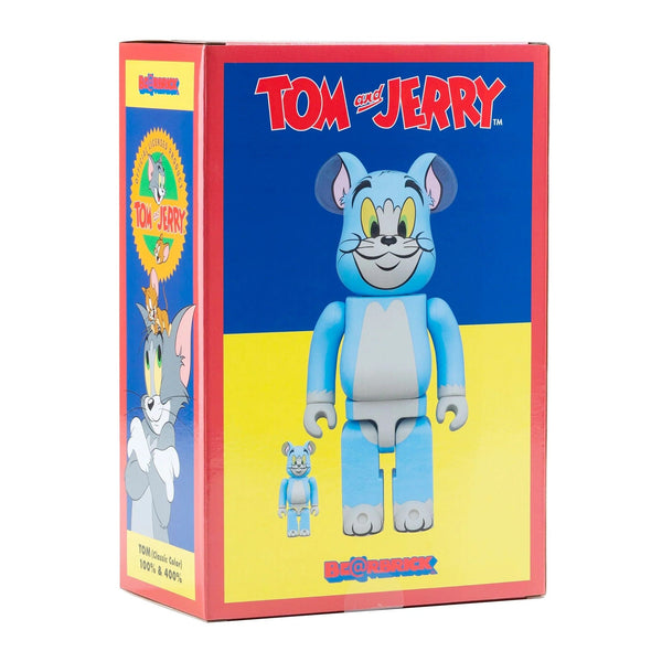 Tom Classic Tom u0026 Jerry 400% + 100% Bearbrick Combo Medicom