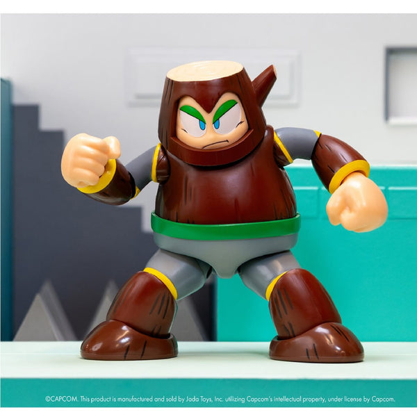 Wood Man - Mega Man Villain 1:12 Scale Deluxe Action Figure by Jada To