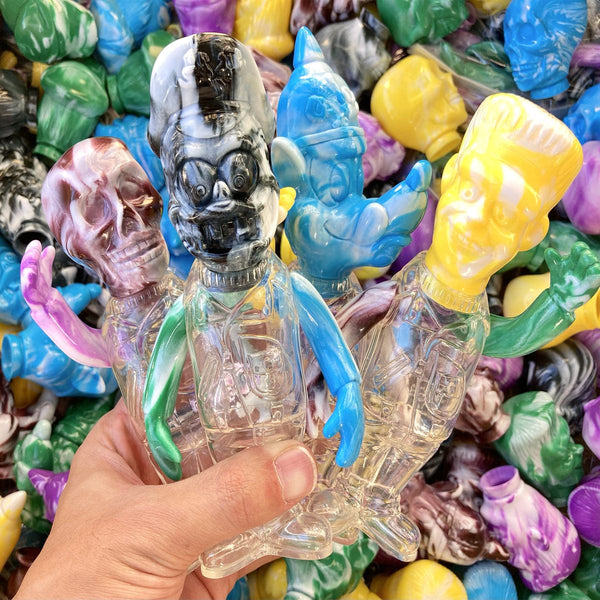 Phantom Fuckers - Crazy Marbled Japanese Sofubi by Monster