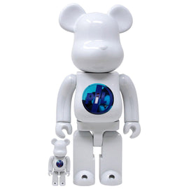 PiL Chrome Version 400% + 100% Bearbrick Combo by Medicom