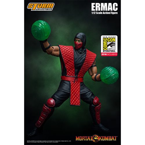 Now in Stock: SDCC Exclusive Ermac - Mortal Kombat 1:12 Action Figure by Storm Collectables