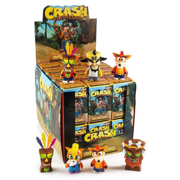 Crash Bandicoot Mini Figures by Kidrobot are Here!