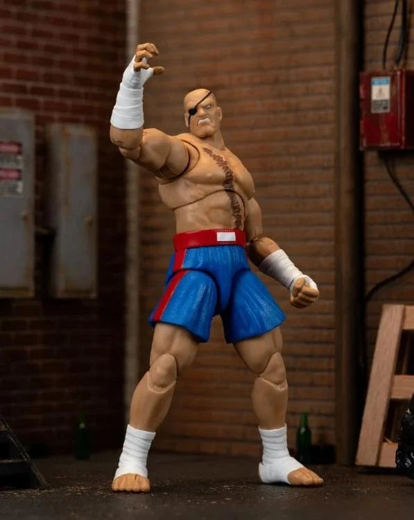 Sagat - Ultra Street Fighter II Action Figure 1/12 Scale by Jada Toys
