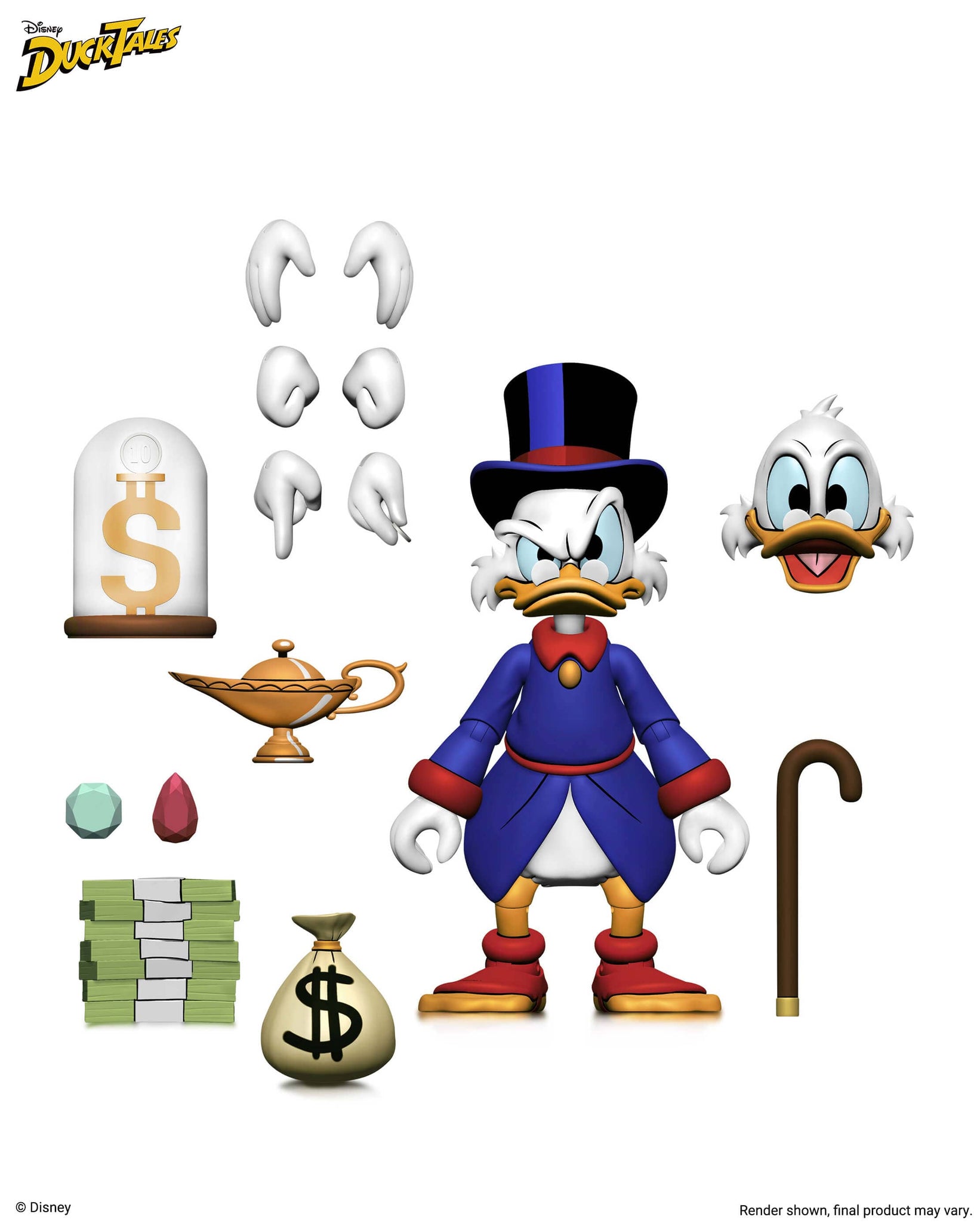 Scrooge McDuck DuckTales Ultimates Action Figure NECA