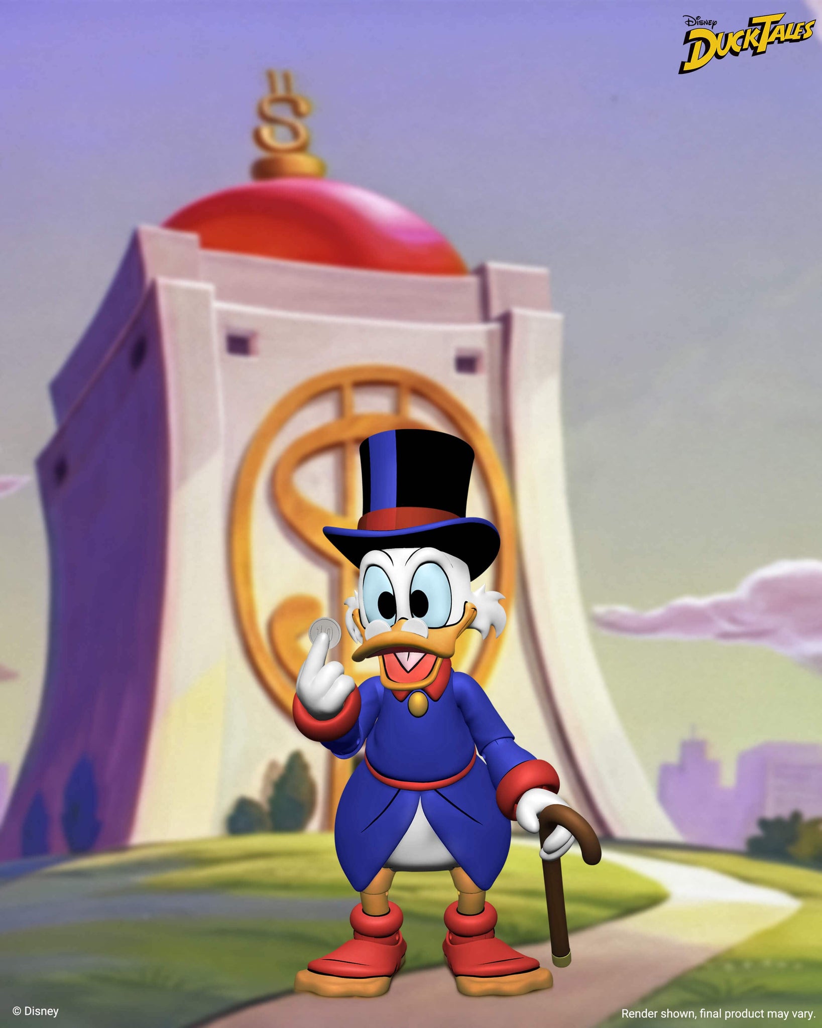 Scrooge McDuck DuckTales Ultimates Action Figure NECA