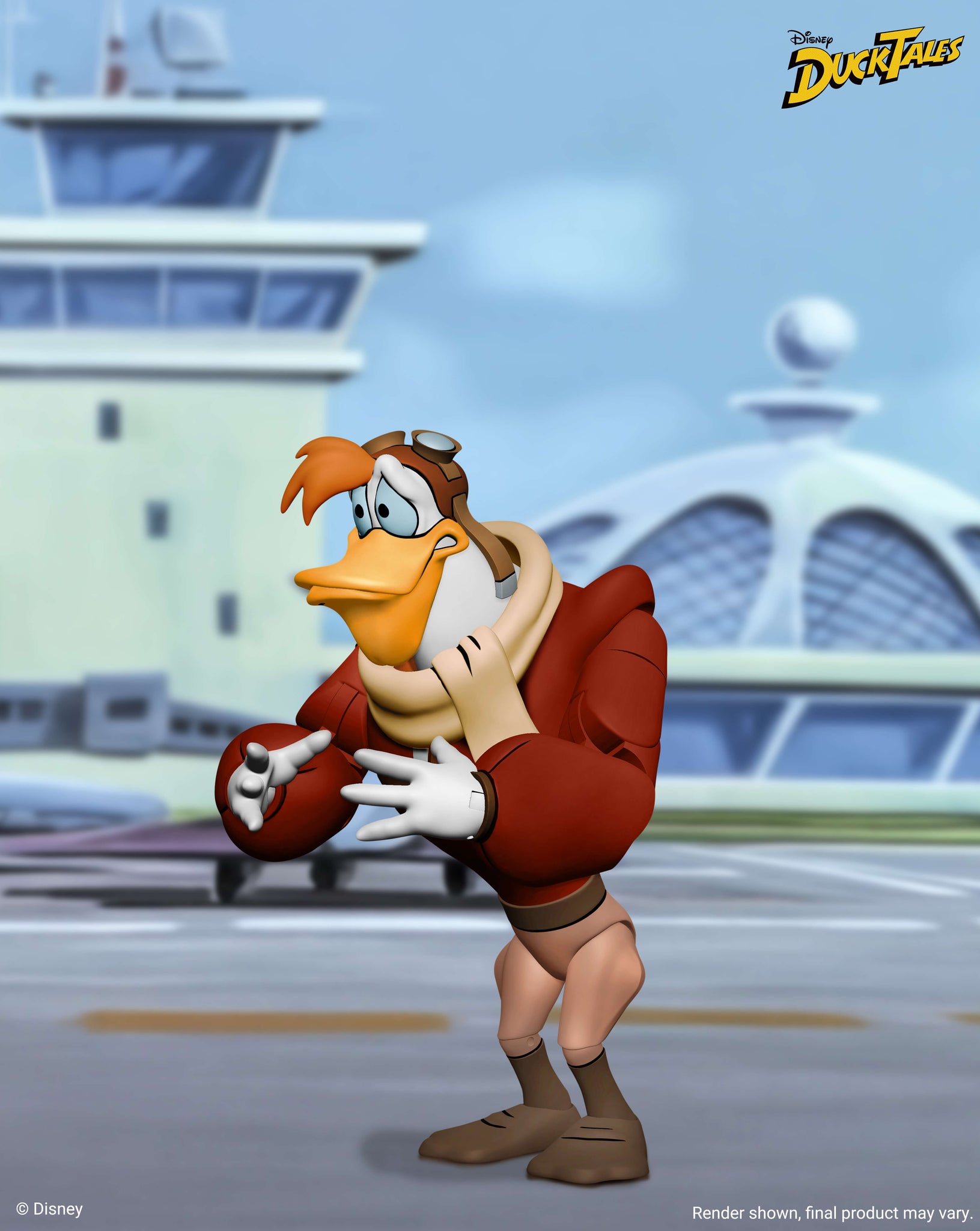 Launchpad McQuack DuckTales Ultimates Action Figure NECA