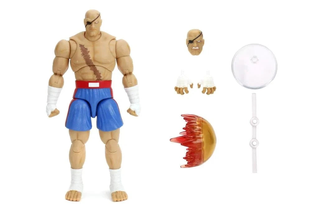 Sagat - Ultra Street Fighter II Action Figure 1/12 Scale by Jada Toys
