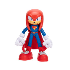Knuckles as Superman 5 inch Action Figure Sonic x DC Jakks Pacific