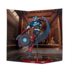 Captain America Marvel Rivals 1:10 Scale Collectible Figure by McFarlane Toys