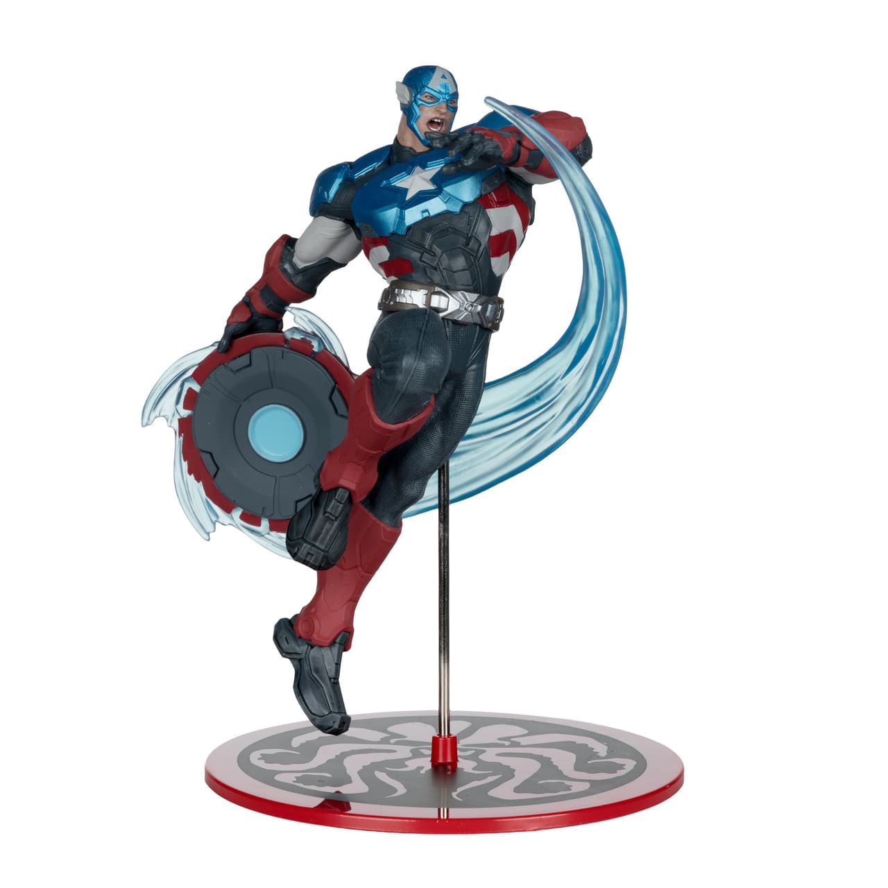 Captain America Marvel Rivals 1:10 Scale Collectible Figure by McFarlane Toys
