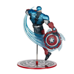 Captain America Marvel Rivals 1:10 Scale Collectible Figure by McFarlane Toys