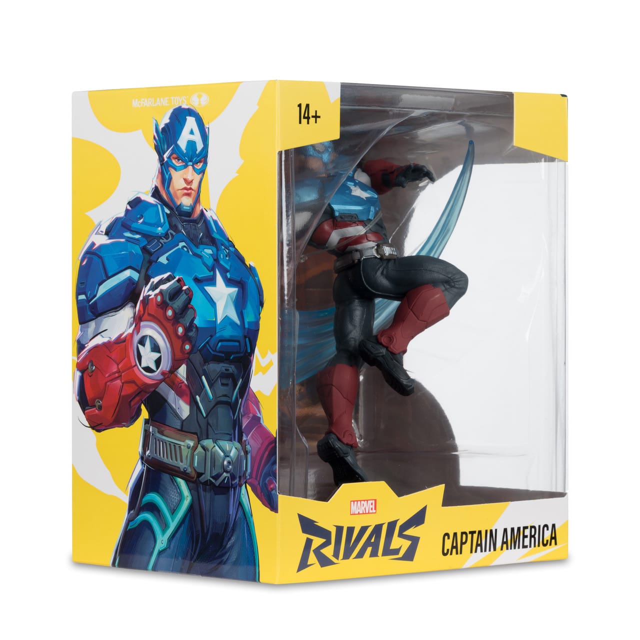Captain America Marvel Rivals 1:10 Scale Collectible Figure by McFarlane Toys