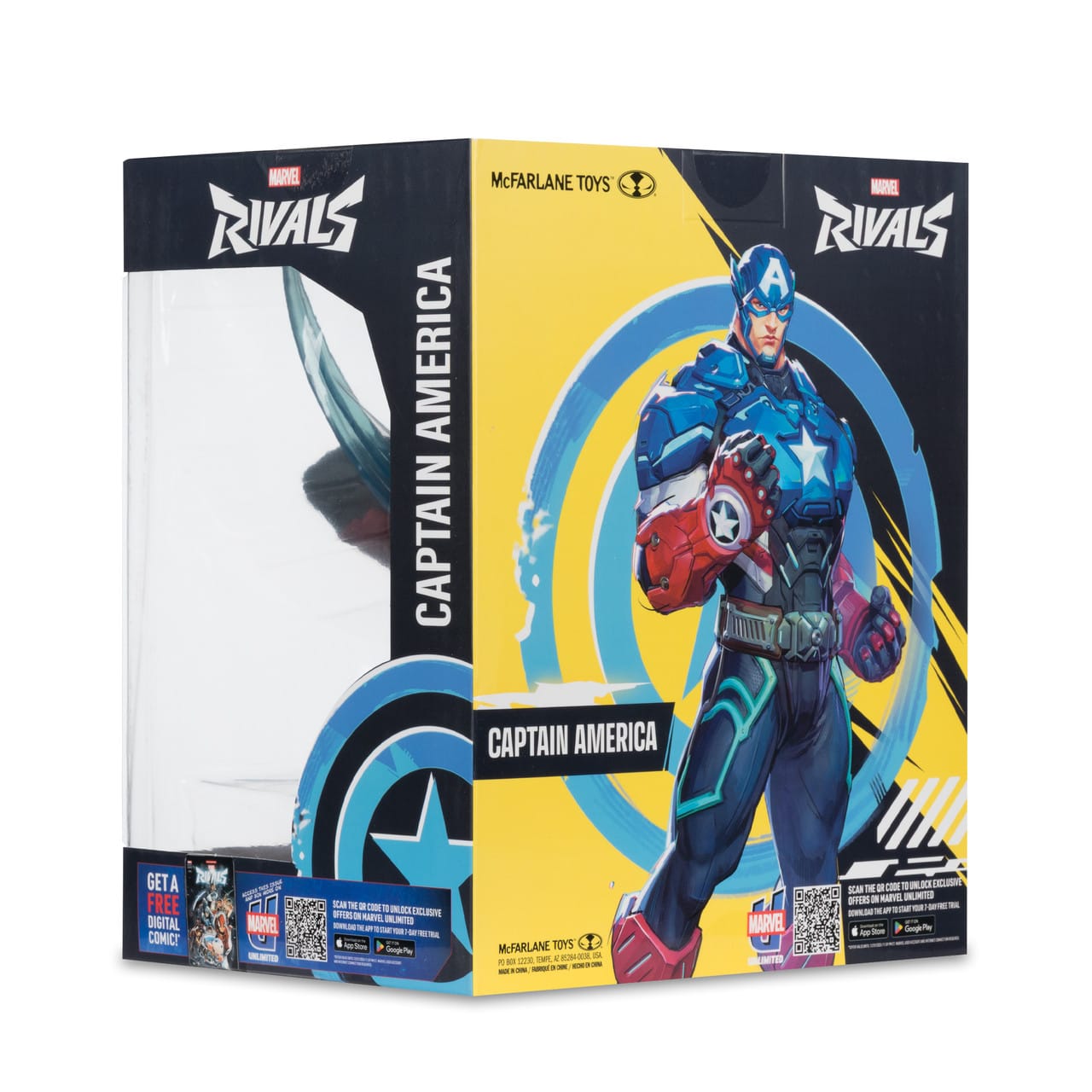 Captain America Marvel Rivals 1:10 Scale Collectible Figure by McFarlane Toys