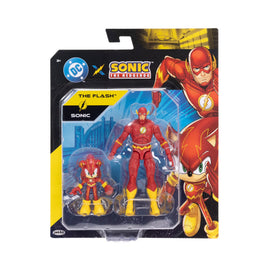 Sonic and Flash 5 inch + 2.5 inch Multi Pack Sonic x DC Jakks Pacific