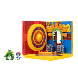 Minus World Diorama Set Featuring Wart & Penguin Toad - Super Mario Galaxy Movie by JAKKS Pacific