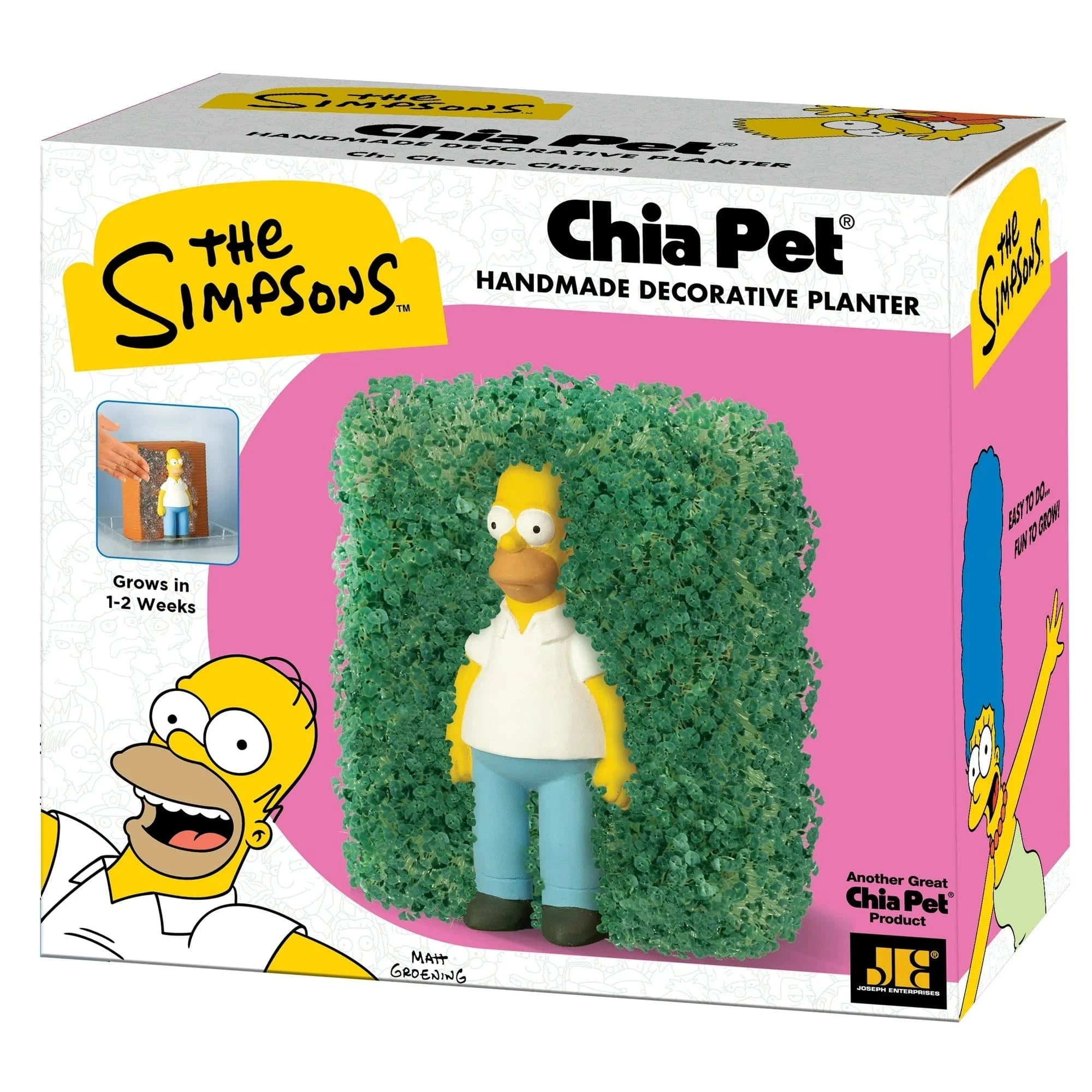 Homer in Hedges - The Simpsons Chia Pet