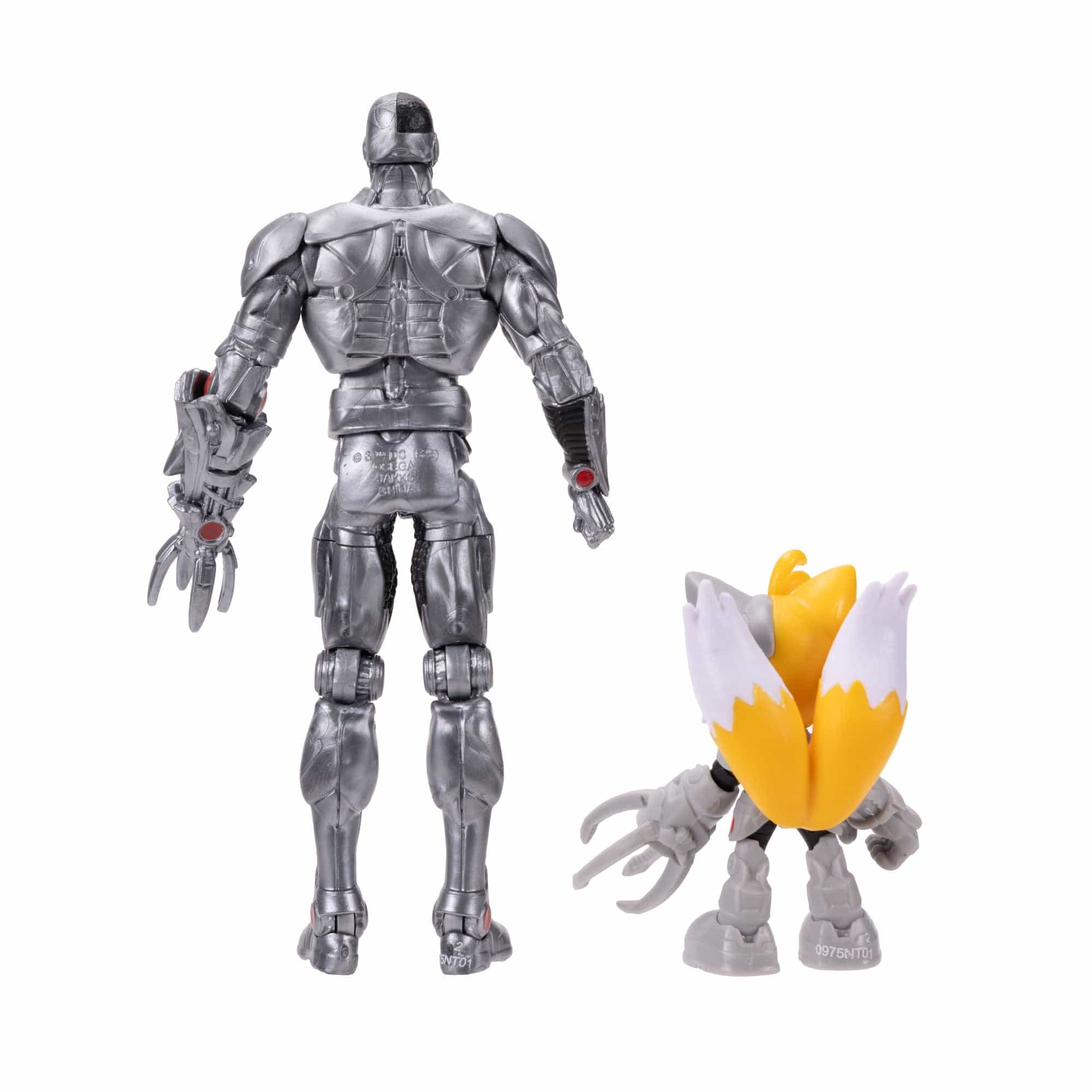 Tails and Cyborg 5 inch + 2.5 inch Wave 2 Multi Pack Sonic x DC Jakks Pacific
