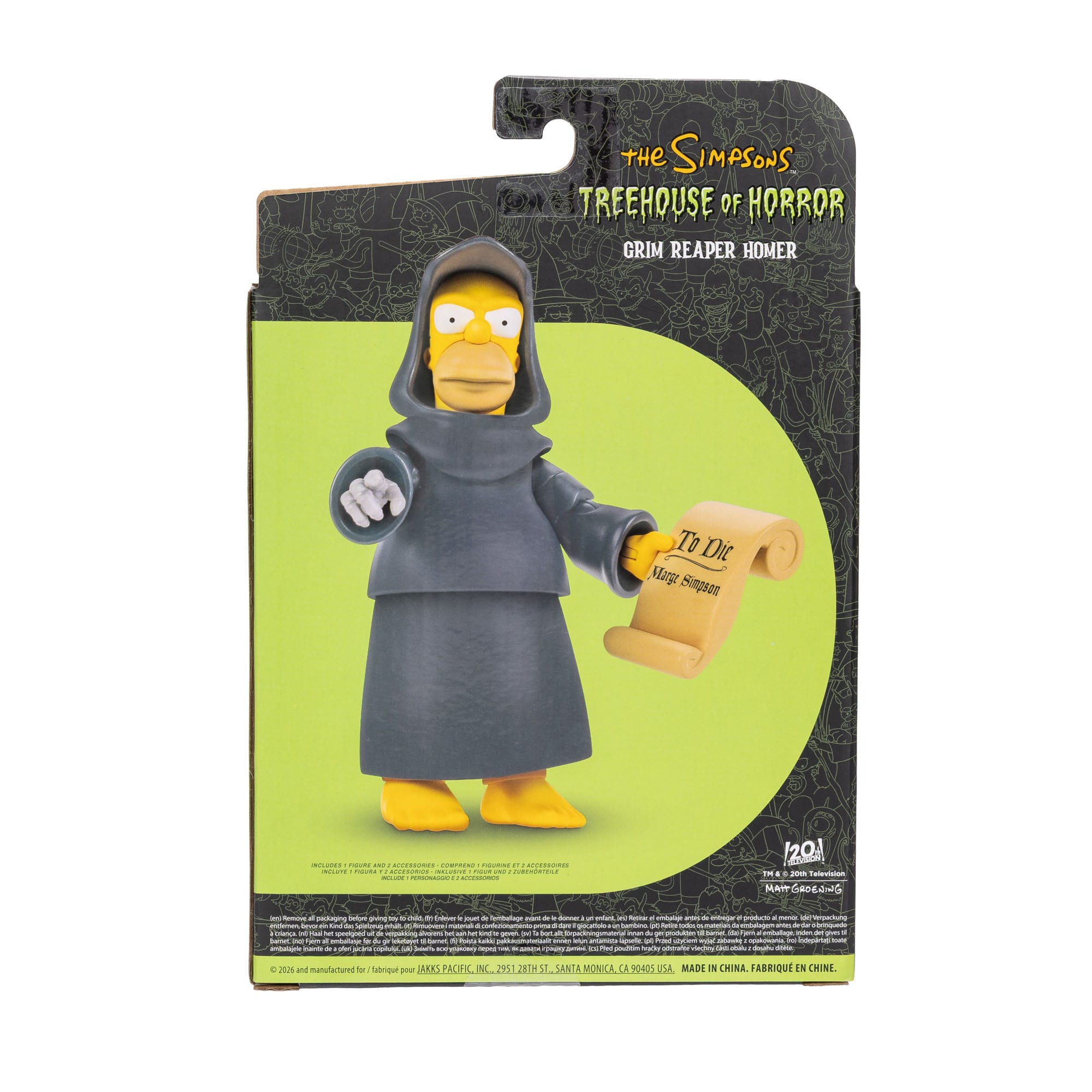 Grim Reaper Homer The Simpsons Treehouse of Horrors Deluxe 5