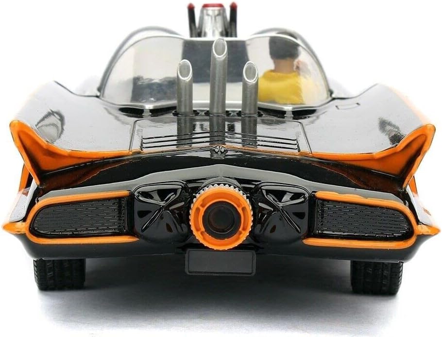 Batman 1966 TV Series Batmobile 1:24 Scale Vehicle with Figures by Jada Toys