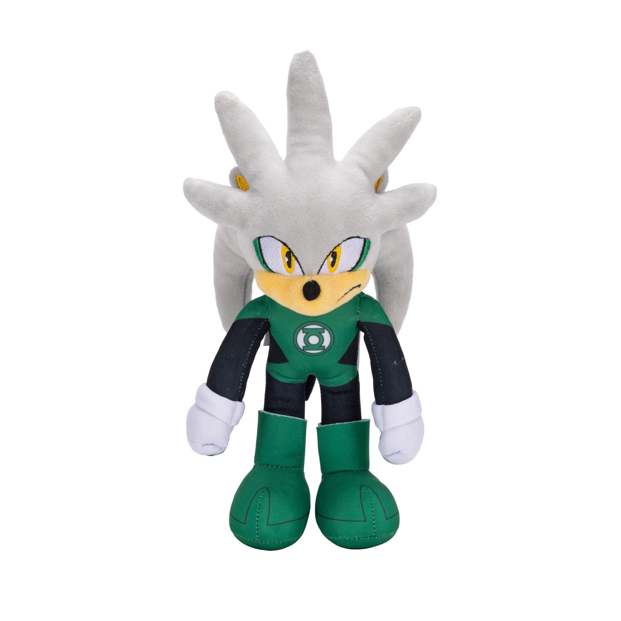 Silver as Green Lantern 9 inch Plush Sonic x DC Jakks Pacific