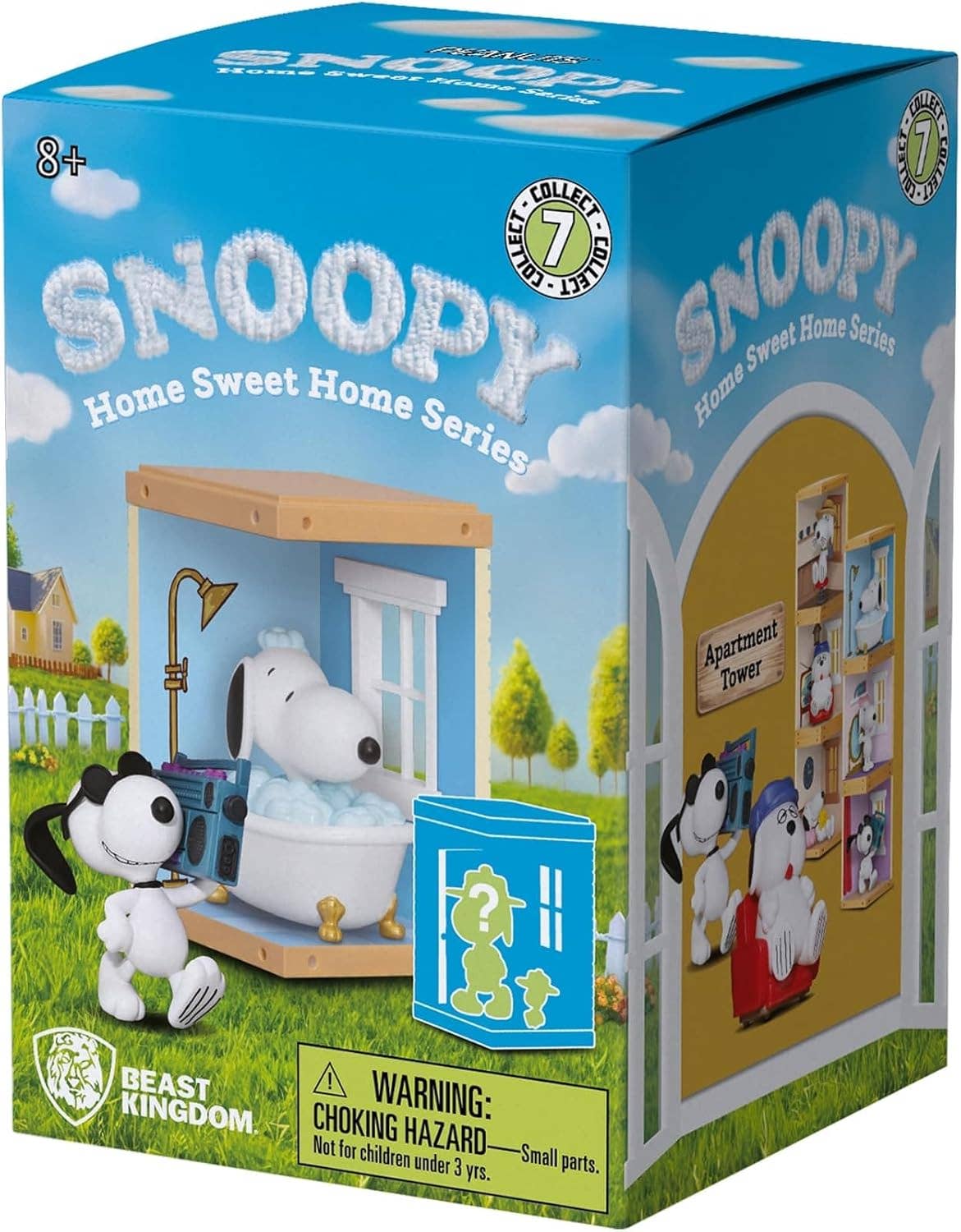 Snoopy YuMe Hero Box Blind Box Home Sweet Home Series - 6PDQ