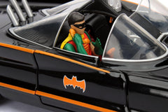 Batman 1966 TV Series Batmobile 1:24 Scale Vehicle with Figures by Jada Toys