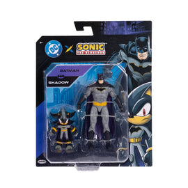 Shadow and Batman 5 inch + 2.5 inch Wave 2 Multi Pack Sonic x DC Jakks Pacific