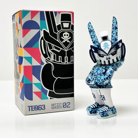 Add Fuel Blue No Fur Classic 6" TEQ63 by Quiccs x Martian Toys