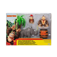 Donkey Kong Adventure Diorama 2.5-Inch Figure Set by JAKKS Pacific