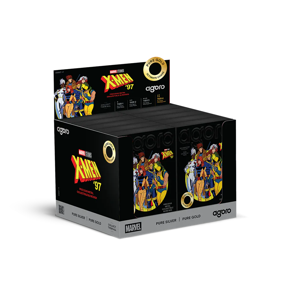 Marvel X-Men '97 Heroes 5g Silver Foil Blind Box by Agoro