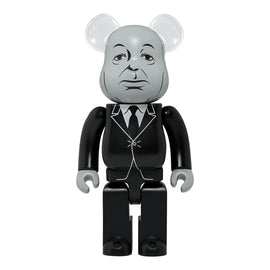 Alfred Hitchcock 400% + 100% Bearbrick by Medicom