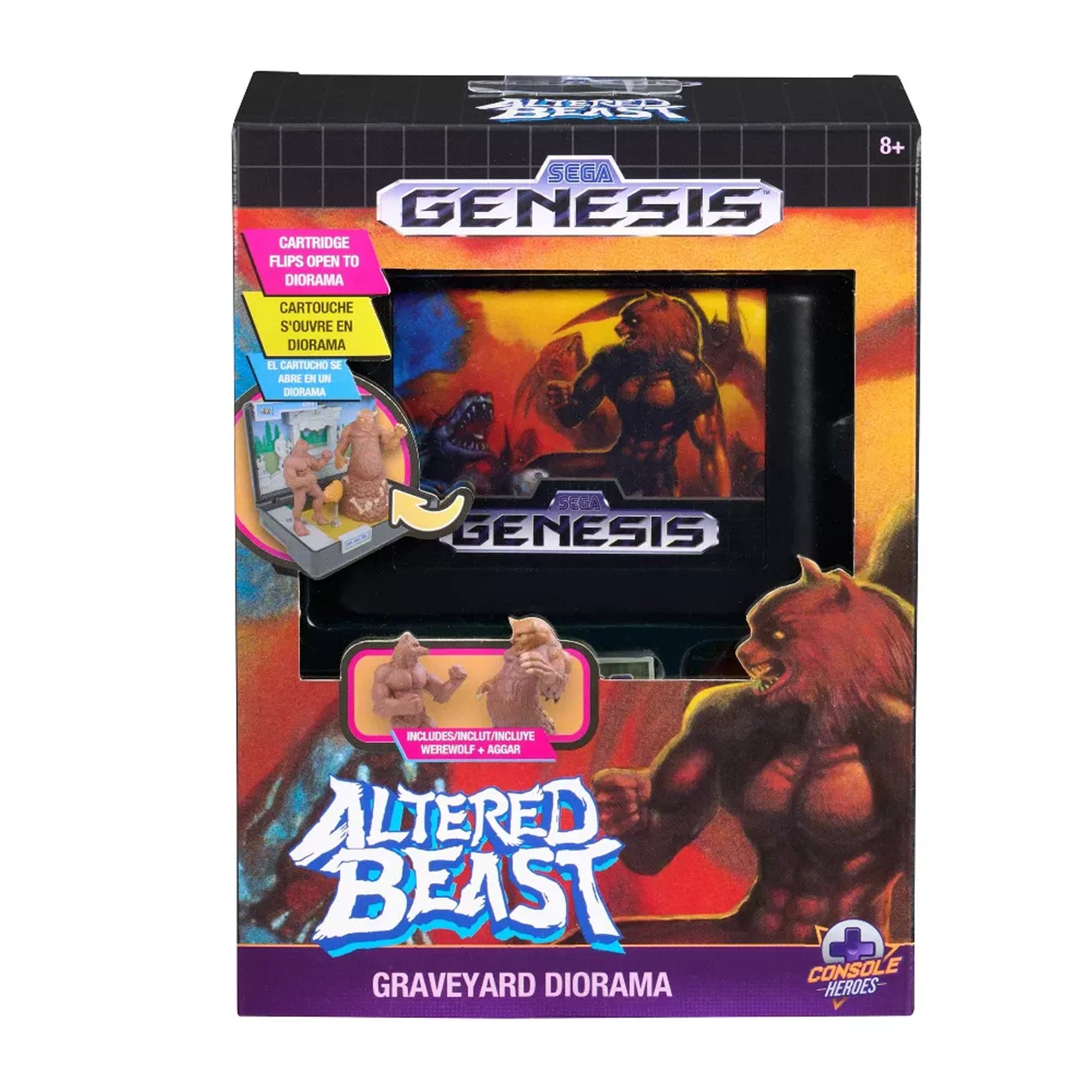 Altered Beast SEGA Genesis Collectible Diorama Console Heroes Series