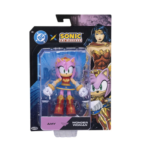 Amy as Wonder Woman 5 inch Action Figure Sonic x DC Jakks Pacific