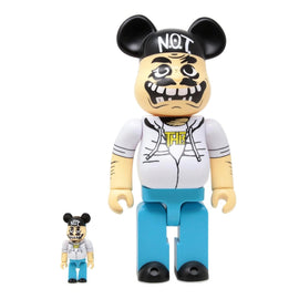 Anthrax "Notman" 400% + 100% Bearbrick by Medicom