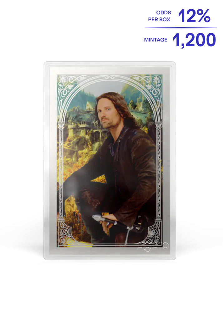 The Lord of the Rings 5g Silver Foil Blind Box by Agoro