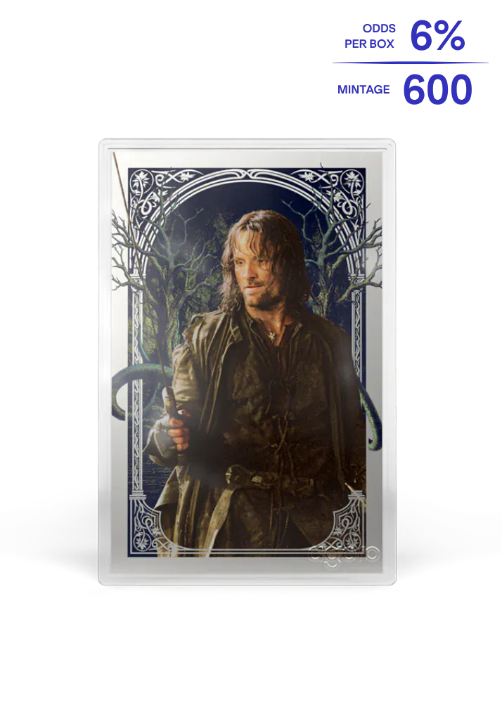 The Lord of the Rings 5g Silver Foil Blind Box by Agoro