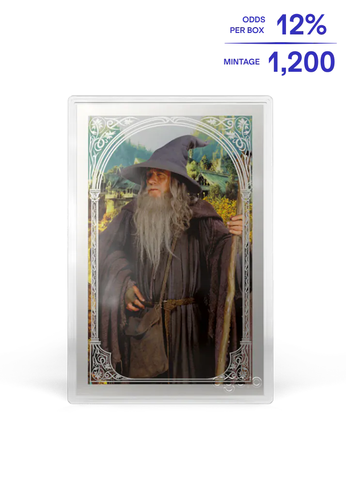 The Lord of the Rings 5g Silver Foil Blind Box by Agoro