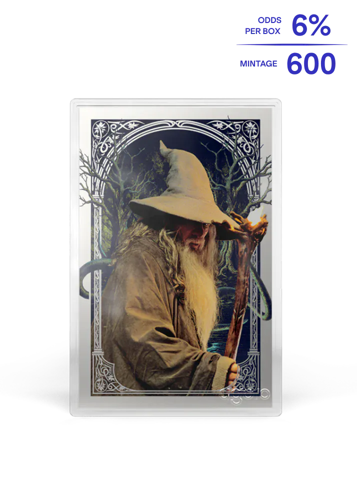 The Lord of the Rings 5g Silver Foil Blind Box by Agoro