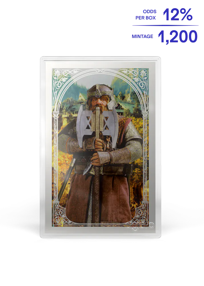The Lord of the Rings 5g Silver Foil Blind Box by Agoro