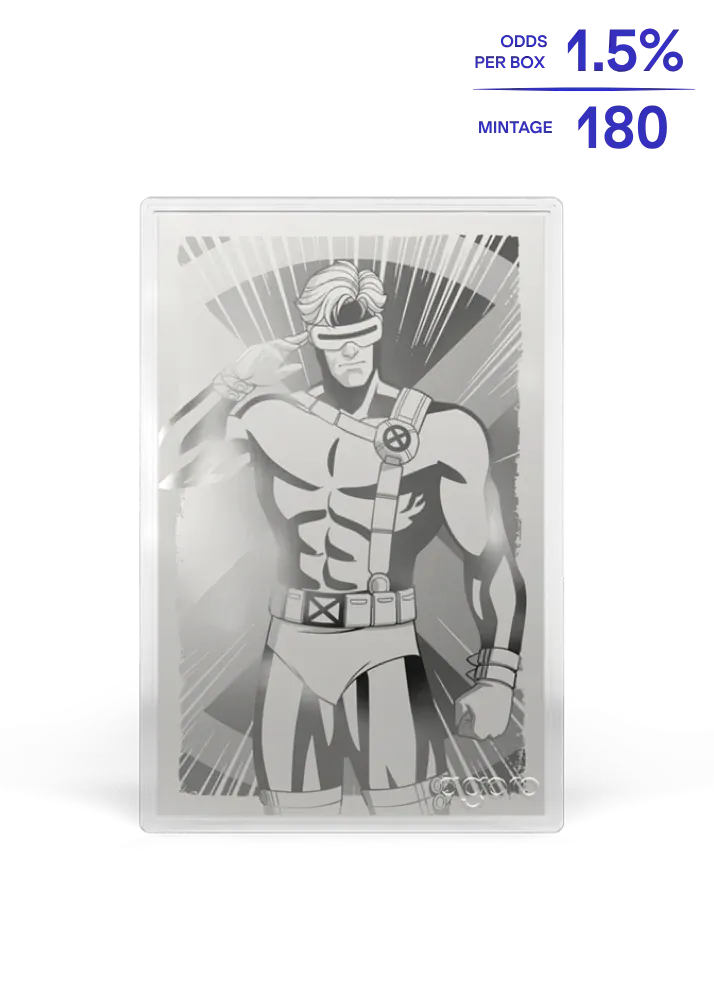 Marvel X-Men '97 Heroes 5g Silver Foil Blind Box by Agoro