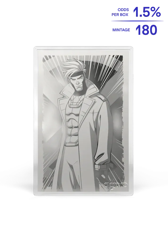 Marvel X-Men '97 Heroes 5g Silver Foil Blind Box by Agoro