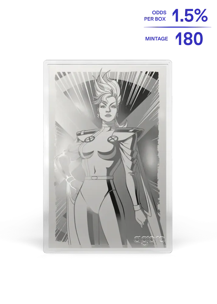 Marvel X-Men '97 Heroes 5g Silver Foil Blind Box by Agoro