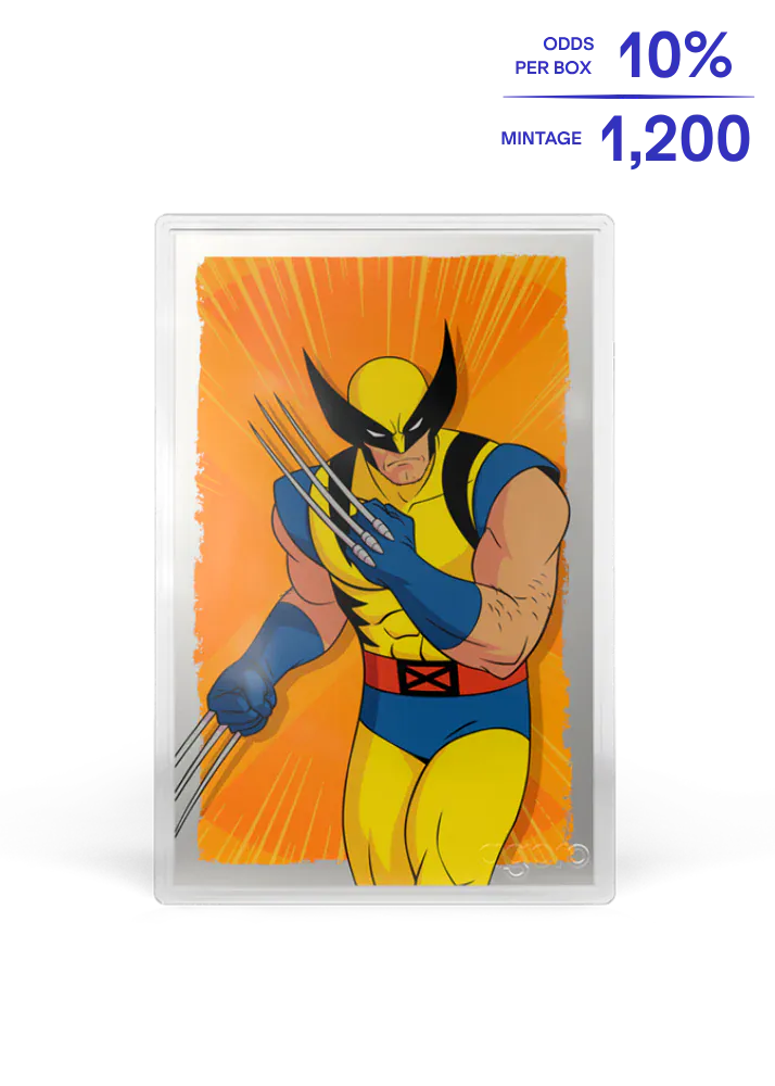Marvel X-Men '97 Heroes 5g Silver Foil Blind Box by Agoro