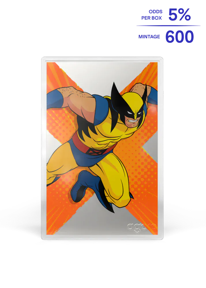 Marvel X-Men '97 Heroes 5g Silver Foil Blind Box by Agoro